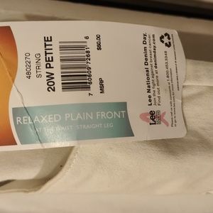 Straight leg beigh jeans (?)